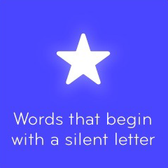 Words that begin with a silent letter 94