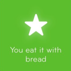 You eat it with bread 94