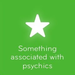 Something associated with psychics 94
