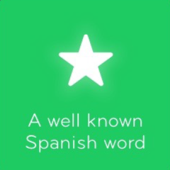 A well known Spanish word 94