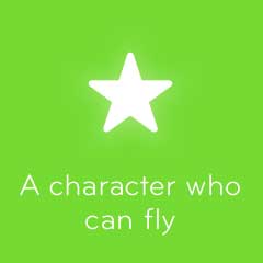 A character who can fly 94