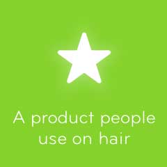 A product people use on hair 94