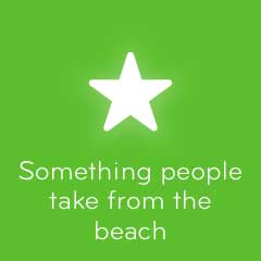 Something people take from the beach 94