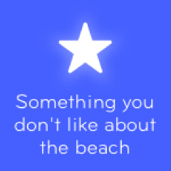 Something you don´t like about the beach 94