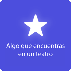 Algo que encuentras en un teatro 94
